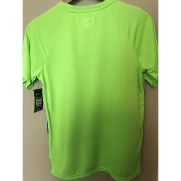 Athletic Works Boys Size Large Husky Graphic Tee Short Sleeve Moisture Wicking - Picture 2 of 3